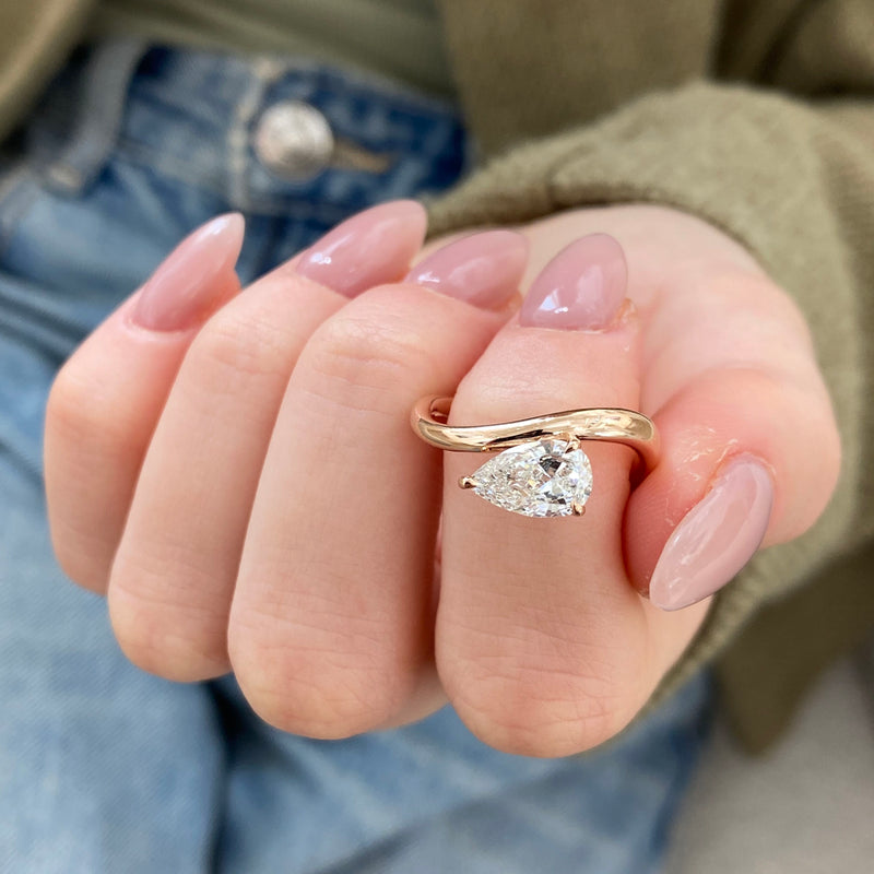 Liora Diamond Engagement Ring Rose Gold