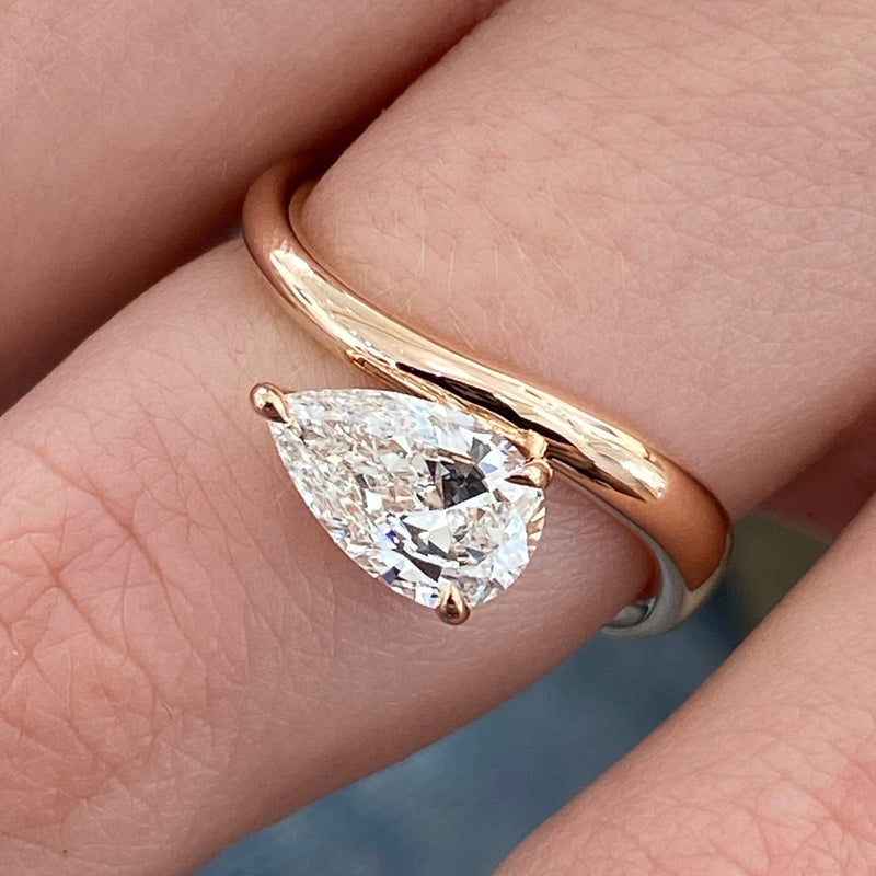 Liora Diamond Engagement Ring Rose Gold