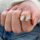 Serenique Diamond Engagement Ring Rose Gold