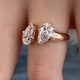 Serenique Diamond Engagement Ring Rose Gold