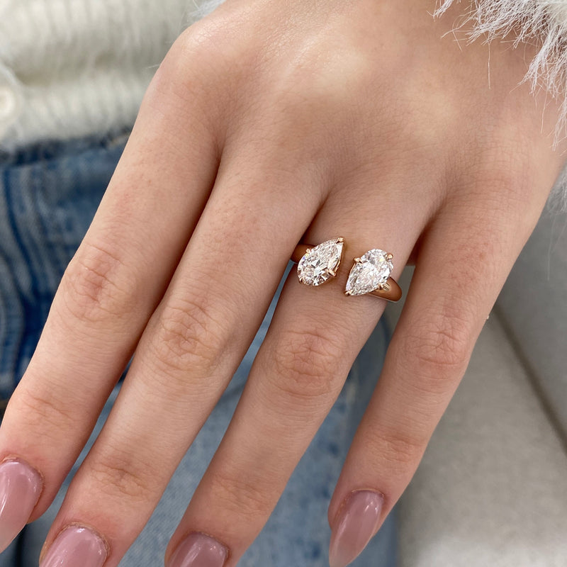 Serenique Diamond Engagement Ring Rose Gold