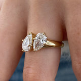 Vionne Diamond Engagement Ring Yellow Gold