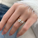 Vionne Diamond Engagement Ring Yellow Gold