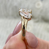 Vionne Diamond Engagement Ring Yellow Gold