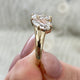 Vionne Diamond Engagement Ring Yellow Gold