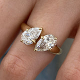 Vionne Diamond Engagement Ring Yellow Gold 