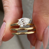 Tressa Diamond Engagement 1 Ring Yellow Gold