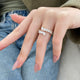 Diamond Wrap Ring 1.78 Carat Rose Gold 14K