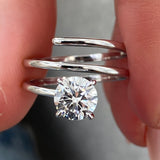 Véradore Diamond Engagement Ring White Gold