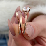 Elaris Diamond Engagement Ring Rose Gold