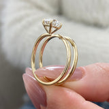 Éclavine Diamond Engagement Ring Yellow Gold