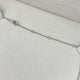 Diamond Pendant Necklace 1.47 Carat White Gold 14K