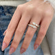 Diamond Wrap Ring 1.65 Carat Yellow Gold 14K