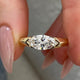 Solvaira Diamond Engagement Ring Yellow Gold