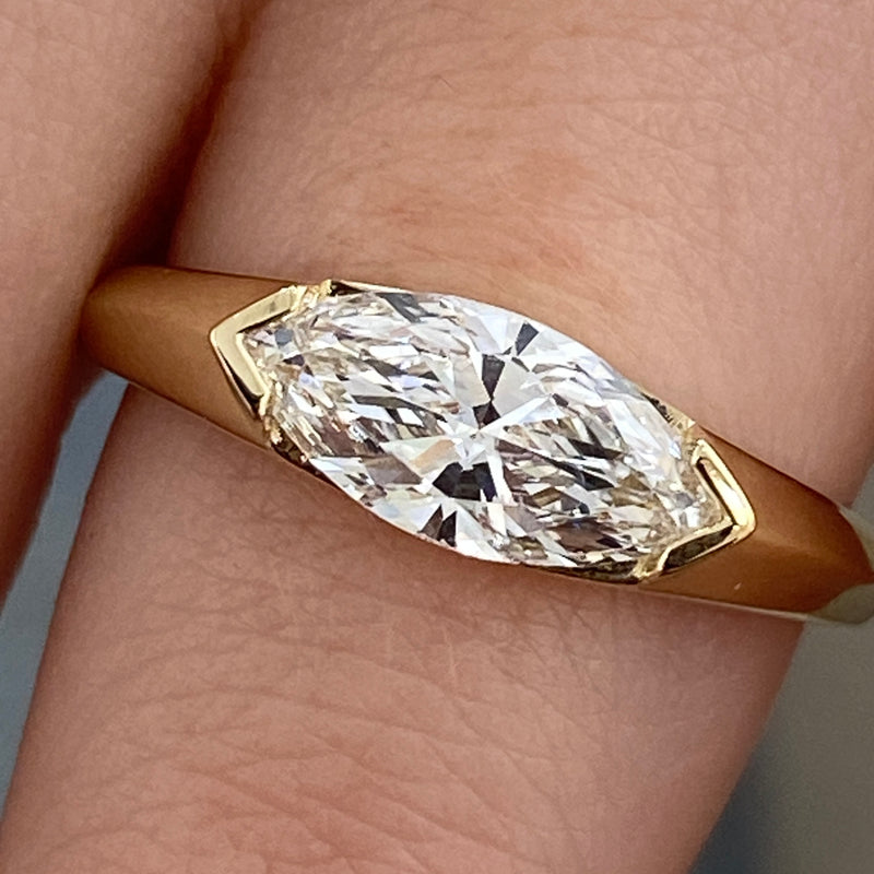 Orrélia Diamond Engagement Ring Rose Gold