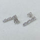 Diamond Drop Earrings 2.2 ct White Gold