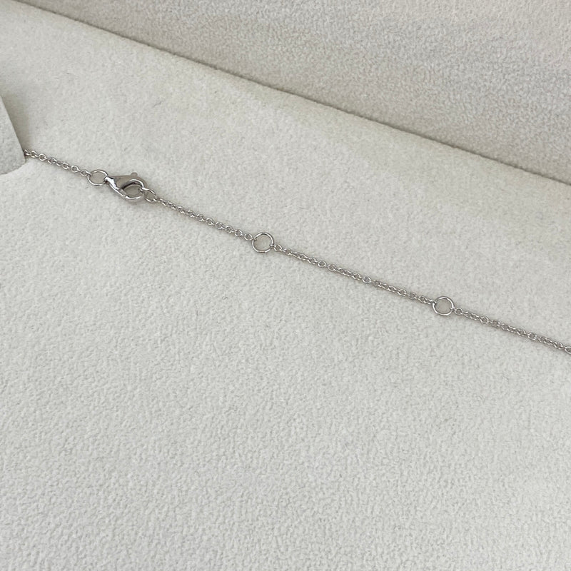 Diamond Pendant Necklace 1 ct White Gold