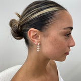 Diamond Drop Earrings 2.19 ct Yellow Gold