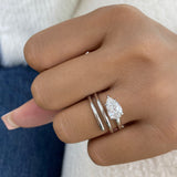 Ovelyn Diamond Engagement Ring White Gold