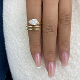 Ardellé Ring 1.6 ct TCW , Solid Gold 14k