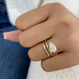 Ardellé Ring 1.6 ct TCW , Solid Gold 14k