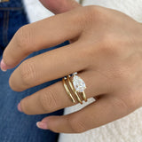 Ardellé Diamond Engagement Ring Yellow Gold