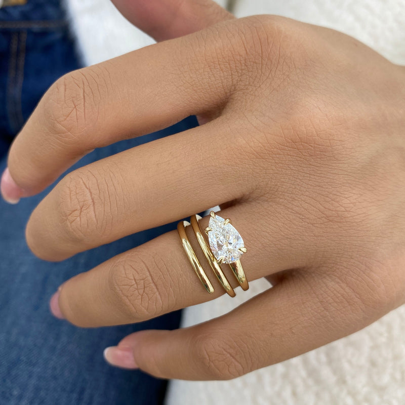 Ardellé Diamond Engagement Ring Yellow Gold