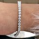 Diamond Tennis Bracelet 10.25 ct White Gold