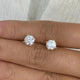 Diamond Stud Earrings, 2.00 ct TCW