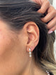 Diamond Drop Earrings 1.6 ct Yellow Gold