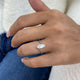Diamond Solitaire Ring 0.90 ct TCW, White Gold 14K