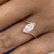 Diamond Solitaire Fashion Ring 0.80 ct TCW, Rose Gold 14K
