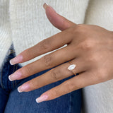 Diamond Solitaire Fashion Ring 0.80 ct TCW, Rose Gold 14K