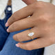 Diamond Solitaire Fashion Ring 0.85 ct TCW, Yellow Gold 14K