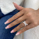 Diamond Cluster Fashion Ring 1.75 ct TCW, Rose Gold 14K