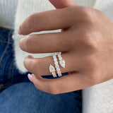 Diamond Eternity Fashion Ring 2.75 ct TCW, Yellow Gold 14K