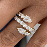 Diamond Eternity Fashion Ring 2.75 ct TCW, Yellow Gold 14K