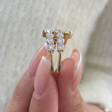 Diamond Eternity Fashion Ring 2.75 ct TCW, Yellow Gold 14K
