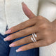 Diamond Eternity Fashion Ring 2.70 ct TCW, Rose Gold 14K