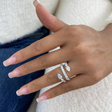 Diamond Eternity Ring 2.75 ct TCW, White Gold 14K