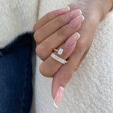 Diamond Open Fashion Ring 1.25 ct TCW, Yellow Gold 14K