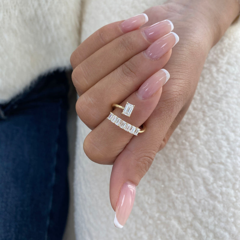 Diamond Open Fashion Ring 1.25 ct TCW, Yellow Gold 14K