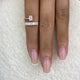 Diamond Open Fashion Ring 1.30 ct TCW, Rose Gold 14K