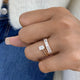 Diamond Open Fashion Ring 1.30 ct TCW, Rose Gold 14K