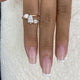 Diamond 3-Stone Fashion Ring 1.55 ct TCW, Rose Gold 14K