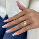 Diamond 3-Stone Fashion Ring 1.55 ct TCW, Rose Gold 14K