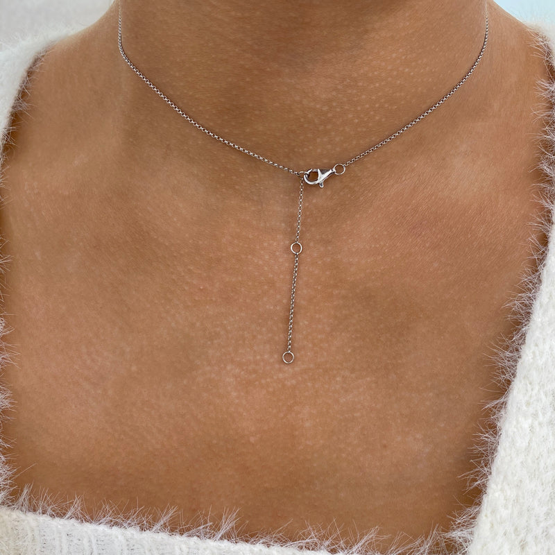 Diamond Pendant Fashion Necklace 1.90 ct TCW, White Gold 14K