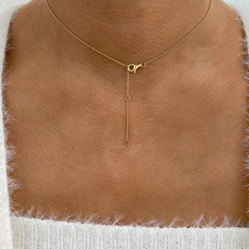 Diamond Pendant Fashion Necklace 1.45 ct TCW, Yellow Gold 14K