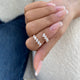 Diamond Open Fashion Ring 1.55 ct TCW, Rose Gold 14K