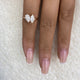 Diamond 2-Stone Fashion Ring 1.20 ct TCW, Rose Gold 14K